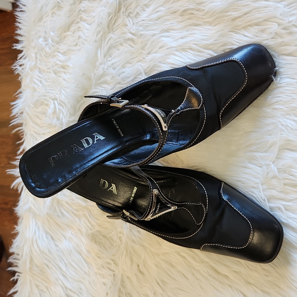 Prada kitty heels